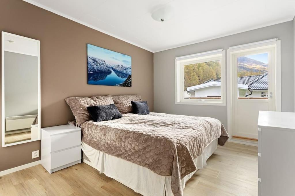 Villa Fint Hus I Flam Aurland Exterior foto