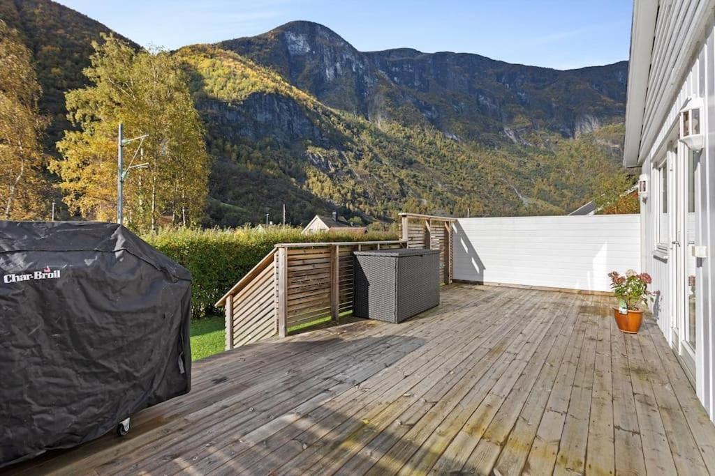 Villa Fint Hus I Flam Aurland Exterior foto